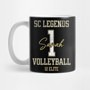 Sarah #1 SC Legends (12 Elite) - Black Mug